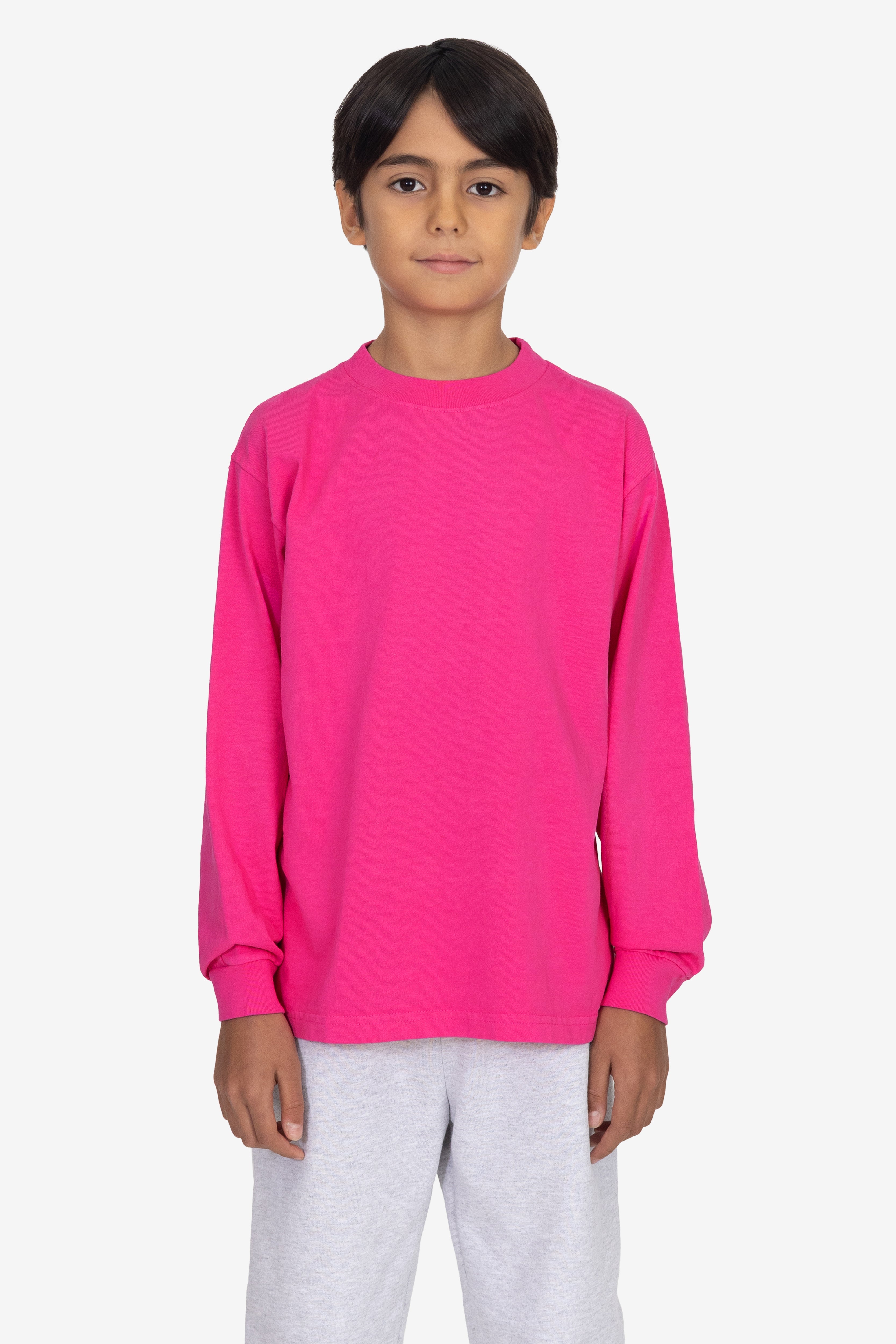 18107GD - Kids Long Sleeve Garment Dye T-Shirt