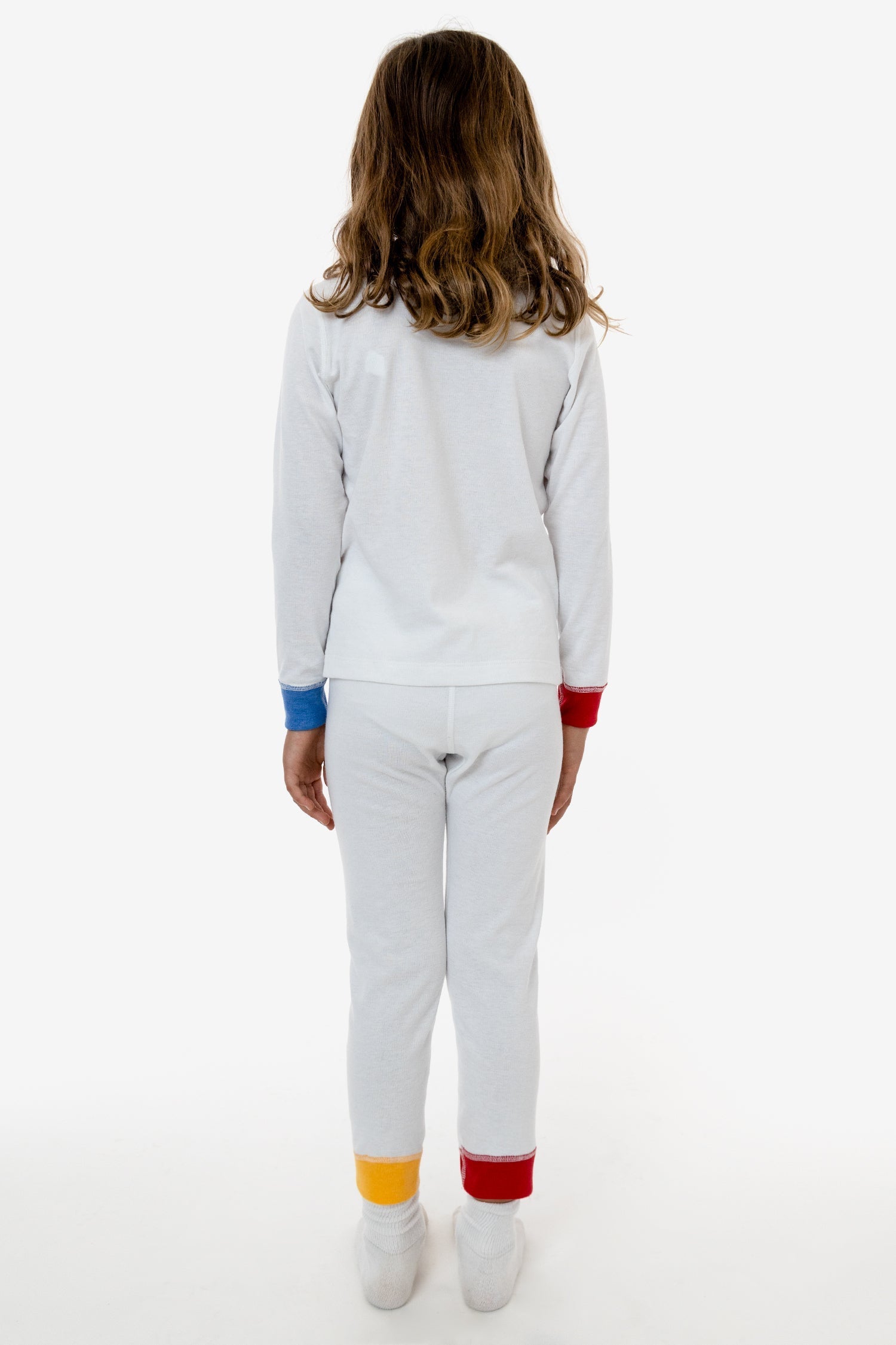 FFR107 - Kids 50/50 Long Sleeve Rib Top