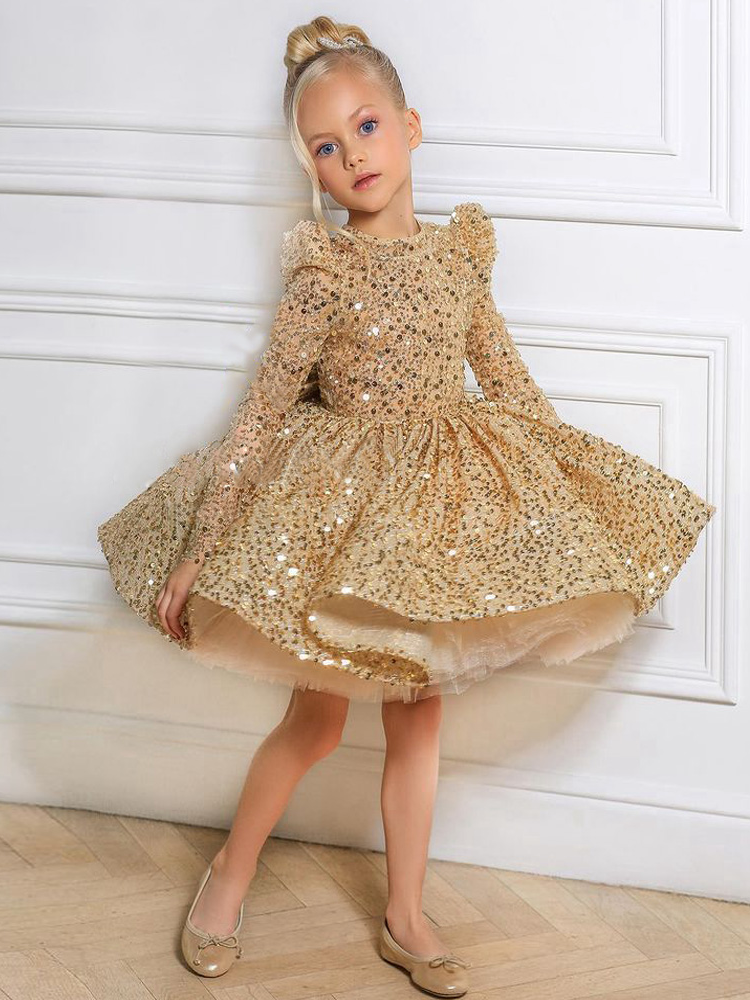 3t gold dress Sweet Kids gold/taupe special occasion cap sleeve dress, 3T, USA made, NWT