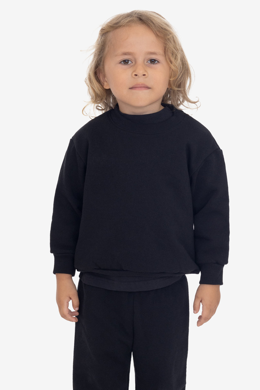 HF-107 - Kids Heavy Fleece Crewneck Sweatshirt