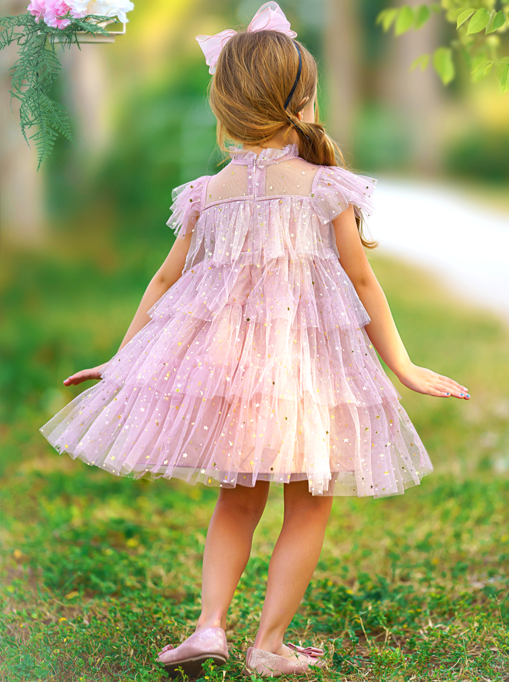 My Little Prima Tiered Tulle Dress
