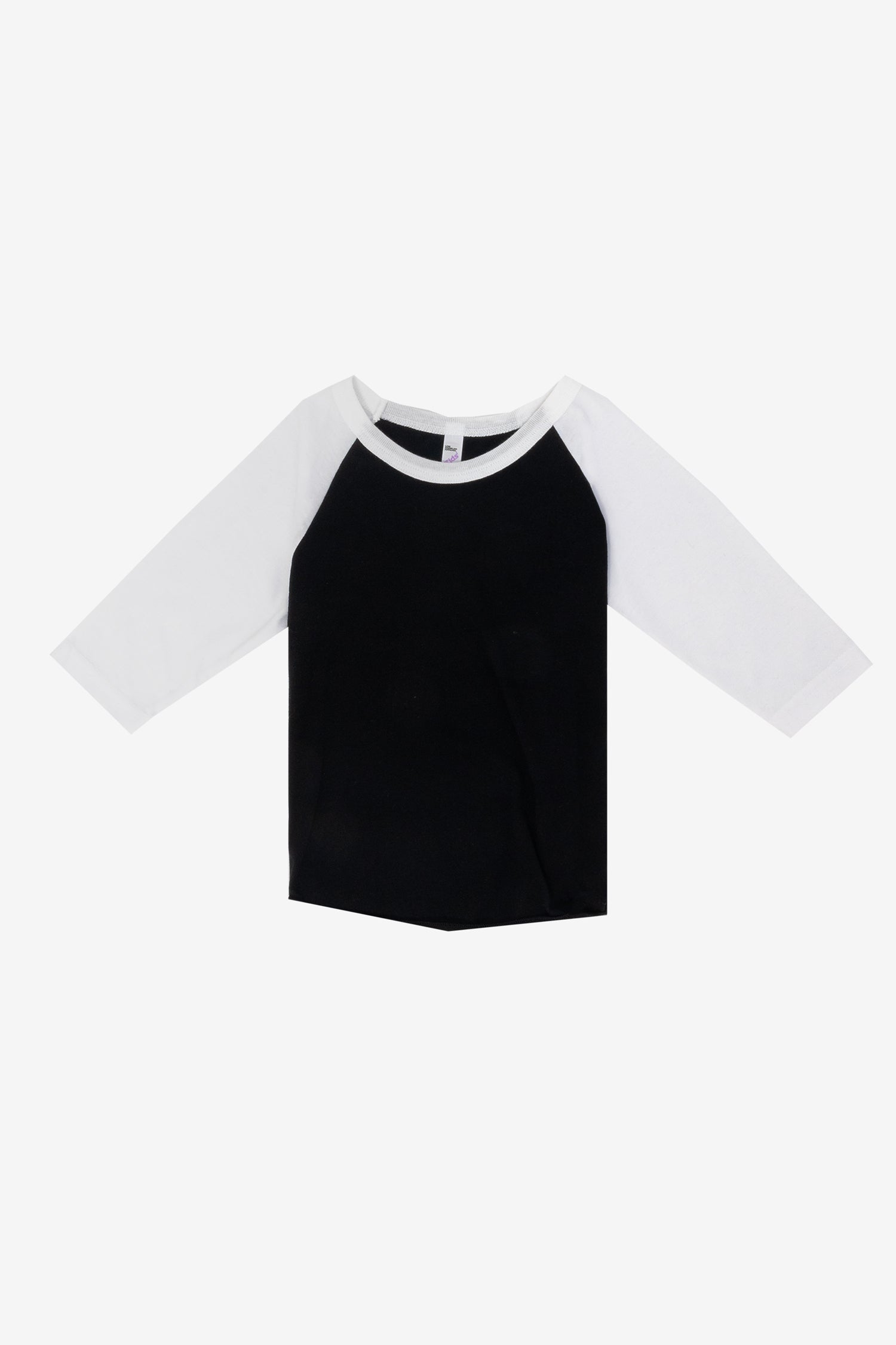 FF0053 - Infant 3/4 Sleeve Poly Cotton Raglan