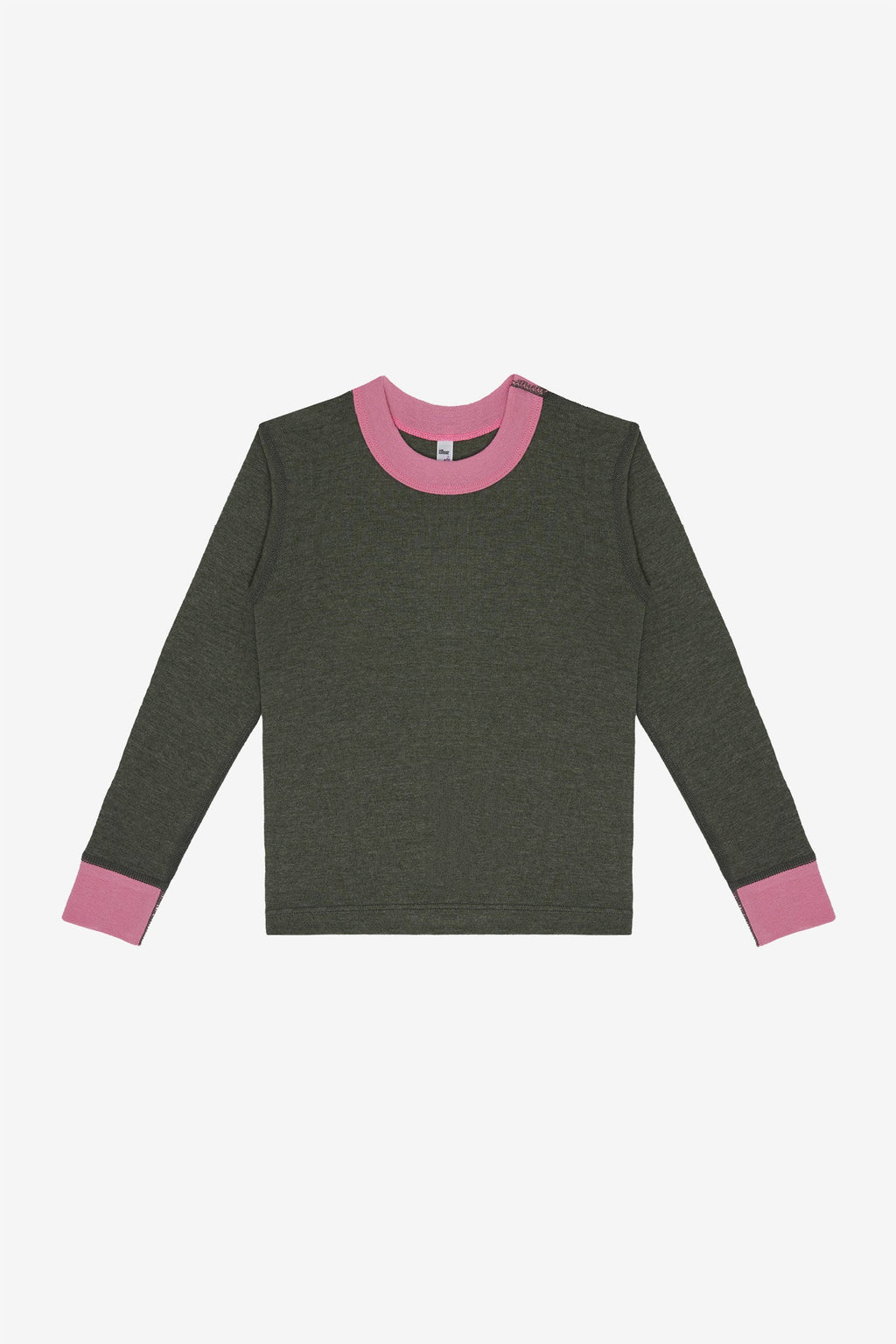 FFR107 - Kids 50/50 Long Sleeve Rib Top