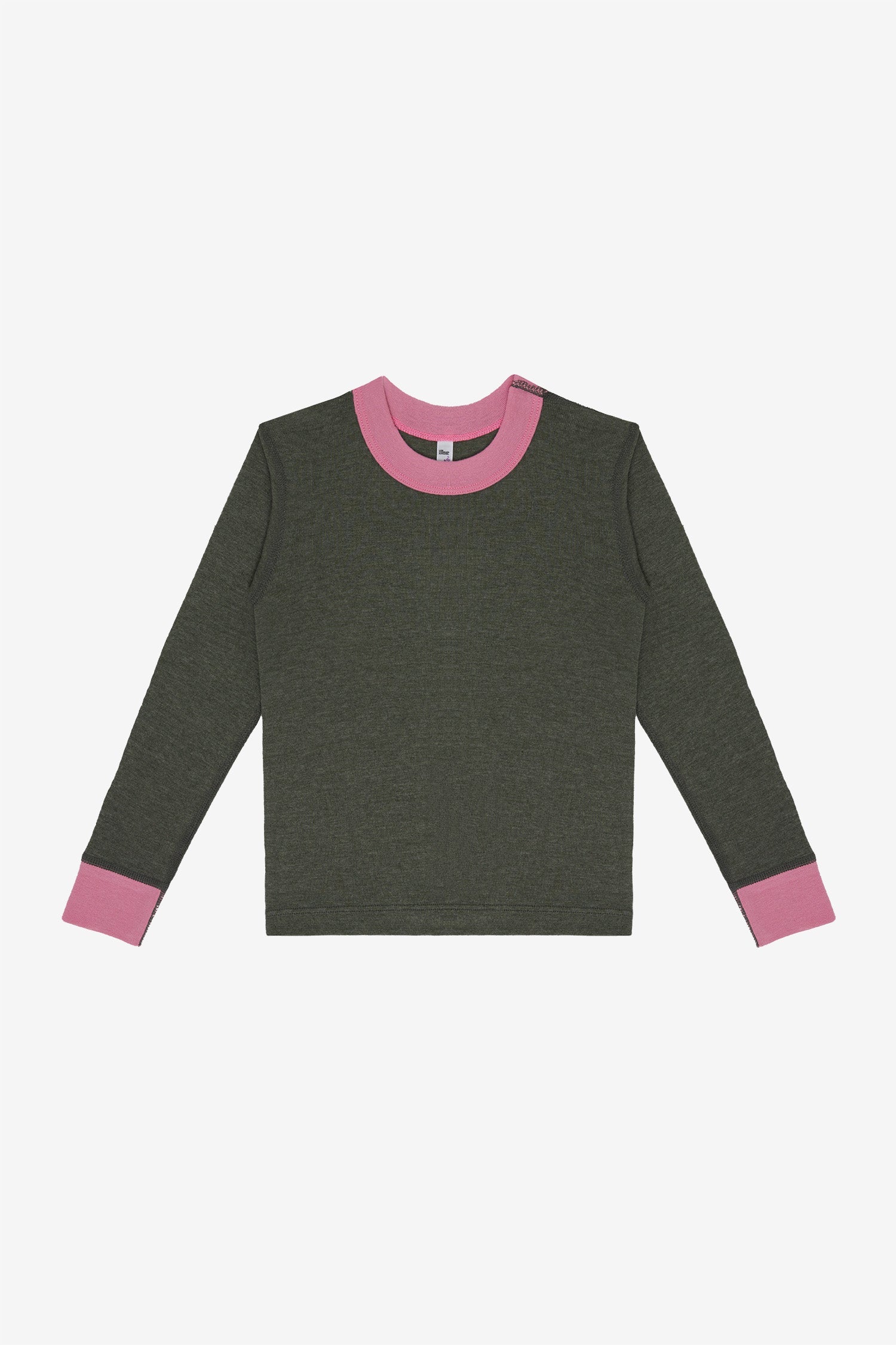 FFR107 - Kids 50/50 Long Sleeve Rib Top