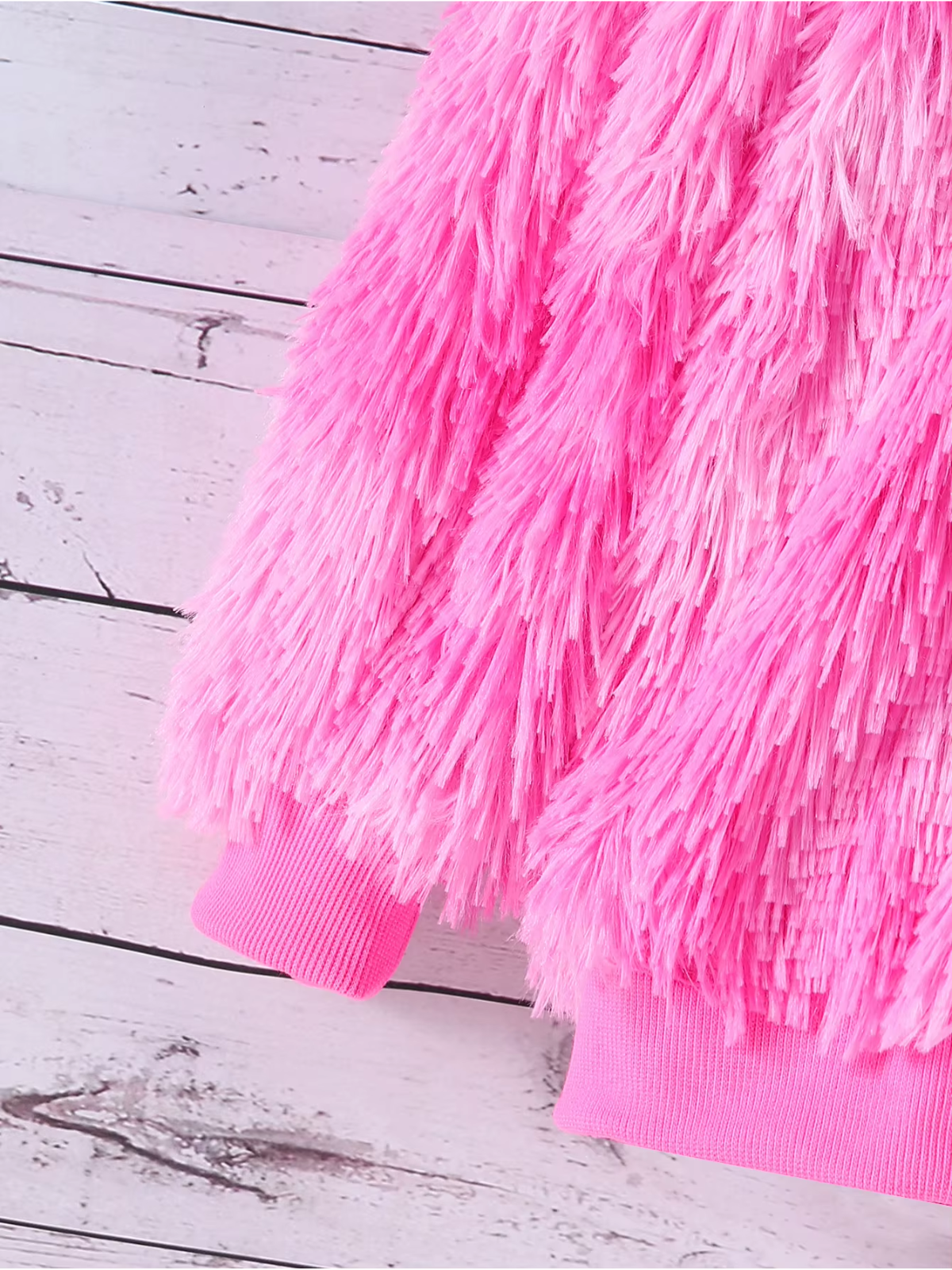 Petite Luxe Plush Fur Winter Coat