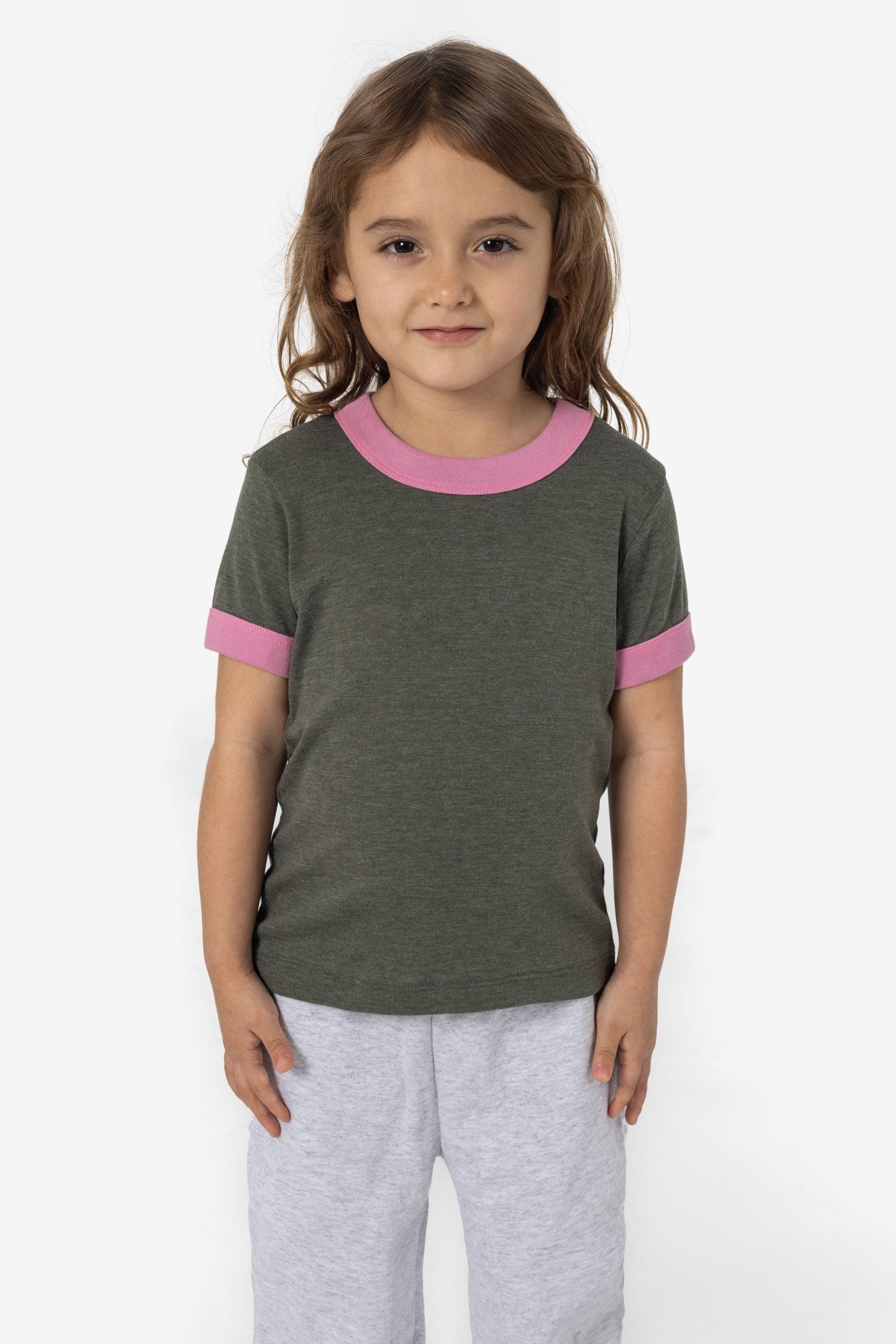 FFR101 - Kids 50/50 Rib Ringer T