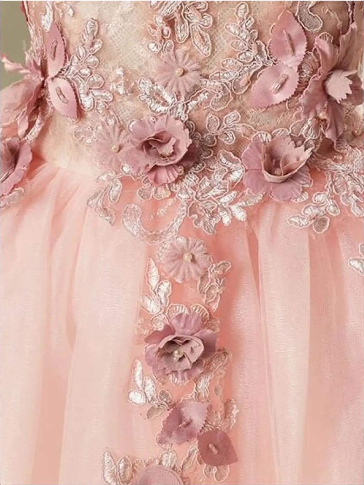 Sunkissed Rose Special Occasion Party Dress